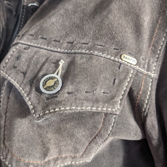 🍒 SKOTTS SUEDE Jacket !!! Premium Quality Washable Suede !!! - Picture 10 of 15